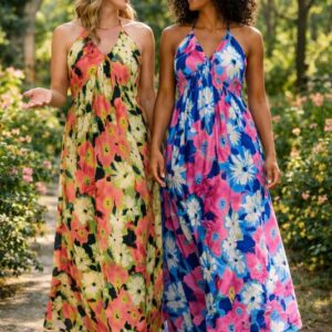 Robe fleurie