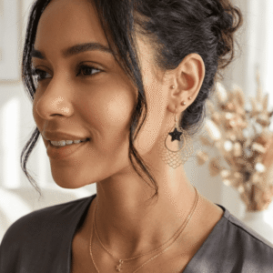 Boucles d'oreilles dépareillées