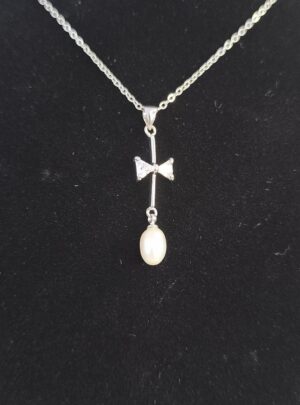 collier plaqué or blac