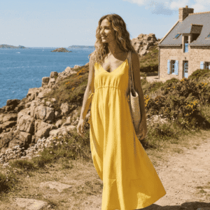 Robe jaune