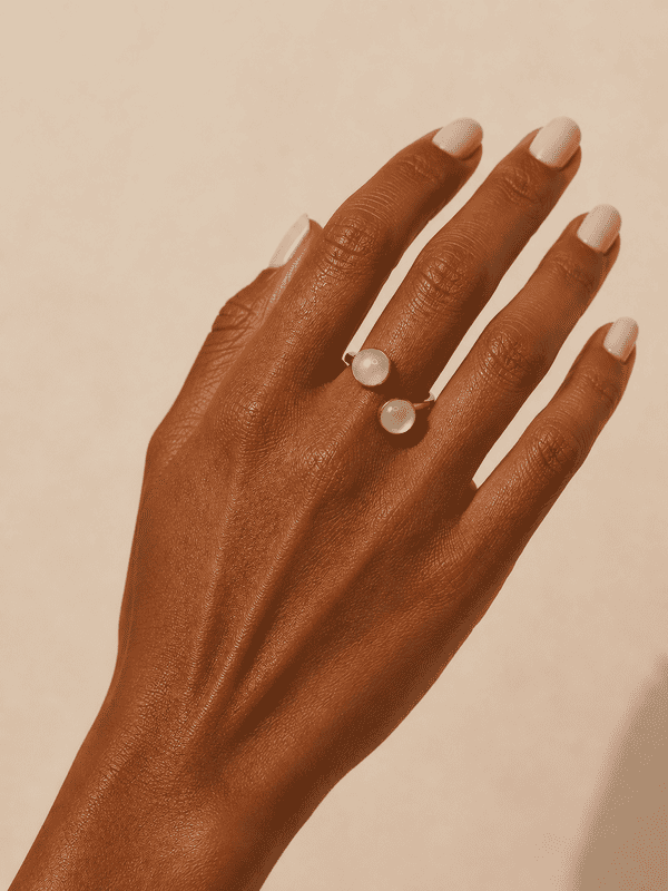 Bague en acier inoxydable ajustable