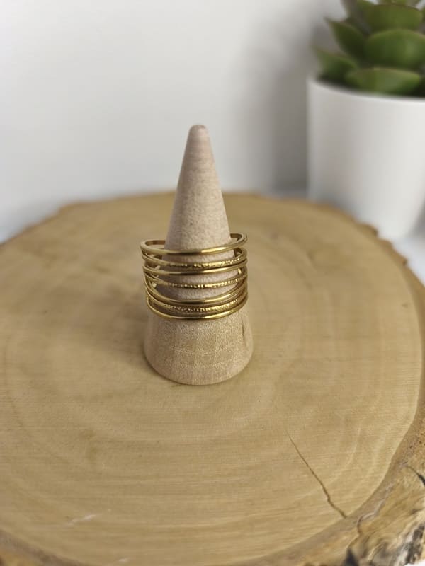 Bague en acier inoxydable