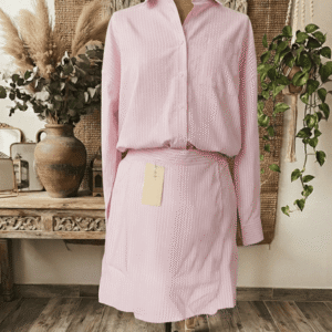 Ensemble rose copperose