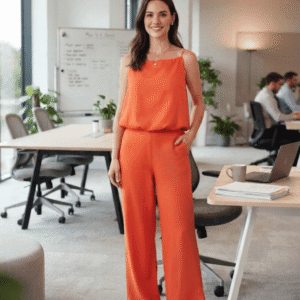 Ensemble orangé