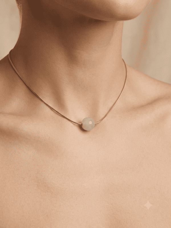 Collier pierre de lune