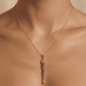 Collier en zirconium