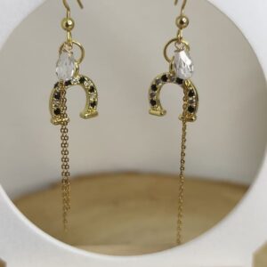 Boucles d'oreilles en acier inoxydable