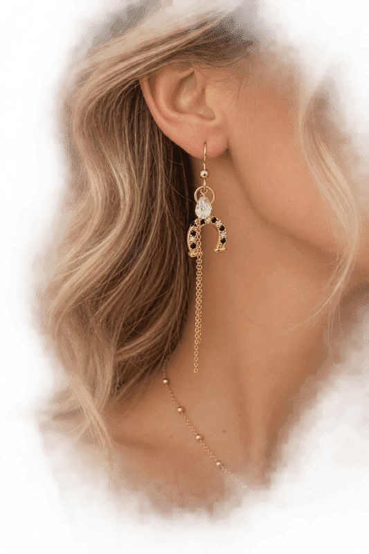 Boucles d'oreilles Fer à cheval