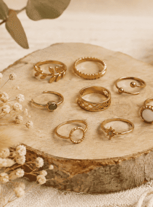 Bague en acier inoxydable ajustable