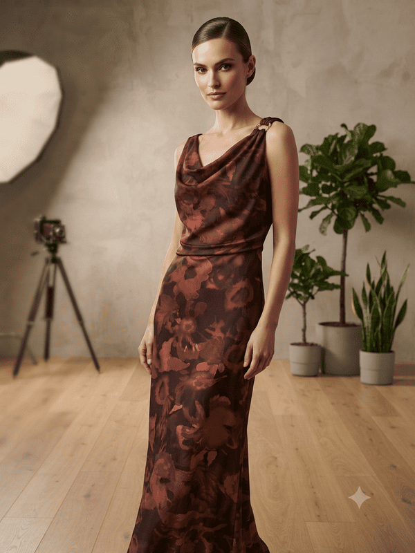 Robe longue Copperose paris