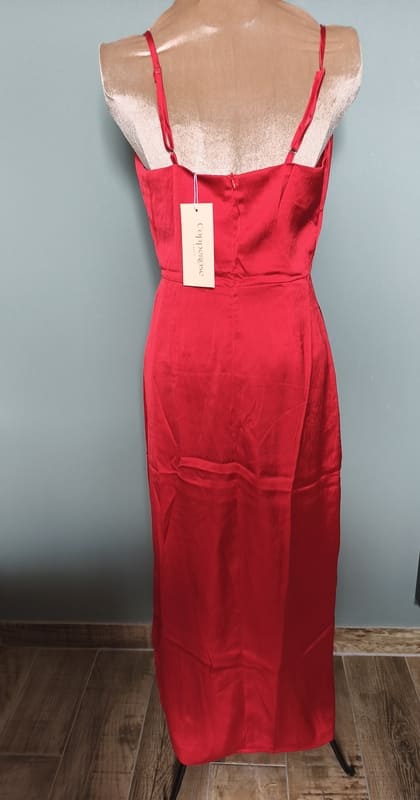 Robe rouge Copperose