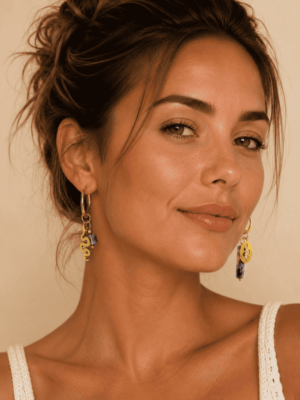 Boucles d'oreilles dépareillées