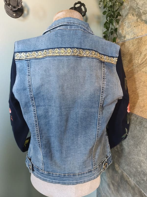 Veste en jean style vintage
