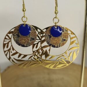 Boucles d'oreilles en acier inoxydable