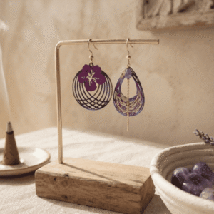 Boucles d'oreilles en acier inoxydable