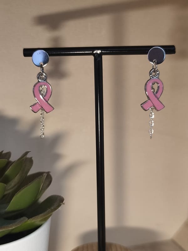 Boucles d'oreilles en acier inoxydable