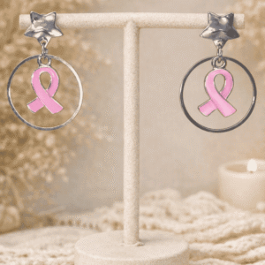 Boucles d'oreilles argentées