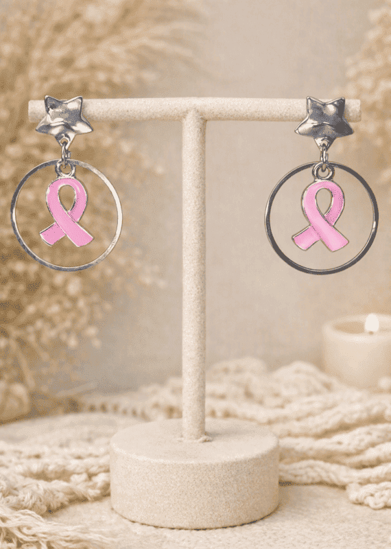 Boucles d'oreilles argentées